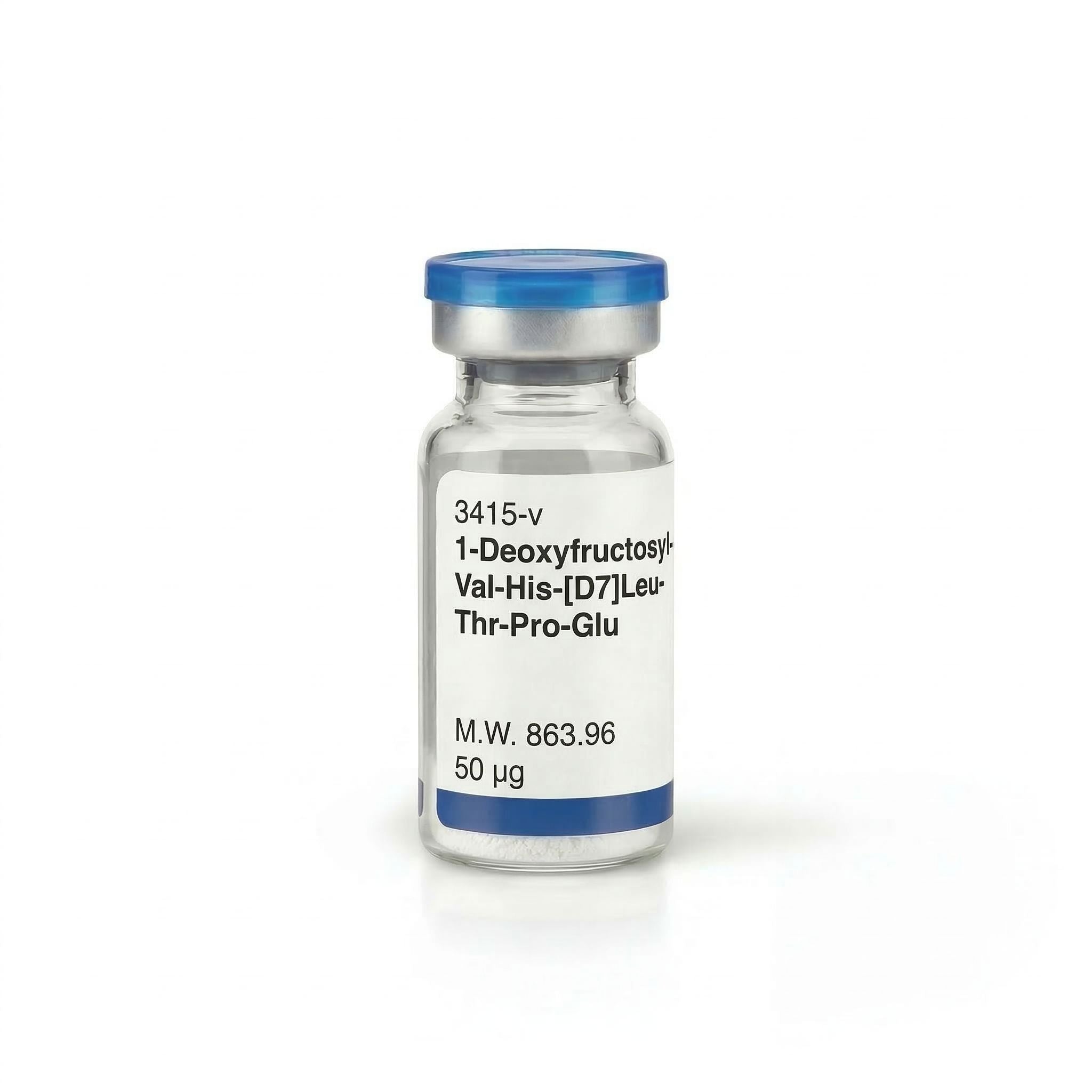 1-Deoxyfructosyl-Val-His-[D7]Leu-Thr-Pro-Glu
